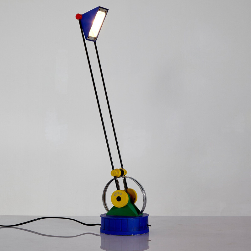 Vintage Postmodern Circo Table Lamp by Linke Plewa for Briljant Leuchten, German 1980s