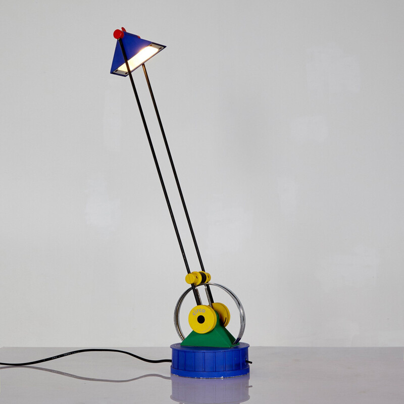 Vintage Postmodern Circo Table Lamp by Linke Plewa for Briljant Leuchten, German 1980s