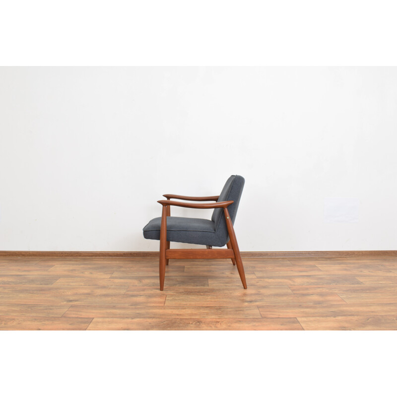 Fauteuil vintage par J. Kędziorek, Pologne 1960