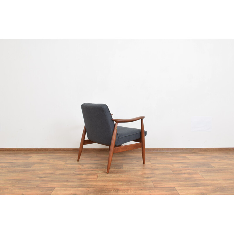 Fauteuil vintage par J. Kędziorek, Pologne 1960