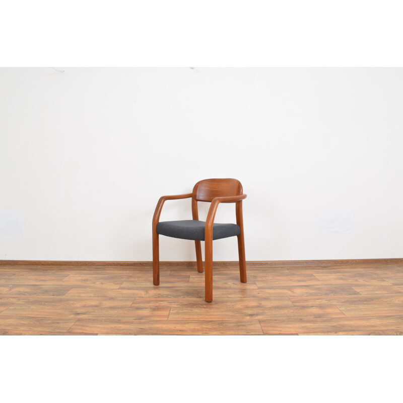 Vintage Teak Side Chair, Danish 1970s