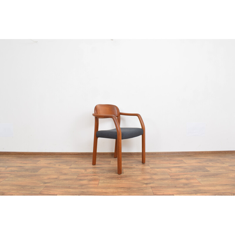 Vintage Teak Side Chair, Danish 1970s