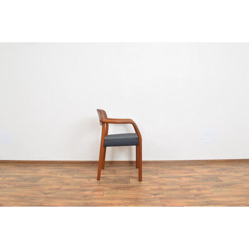 Vintage Teak Side Chair, Danish 1970s