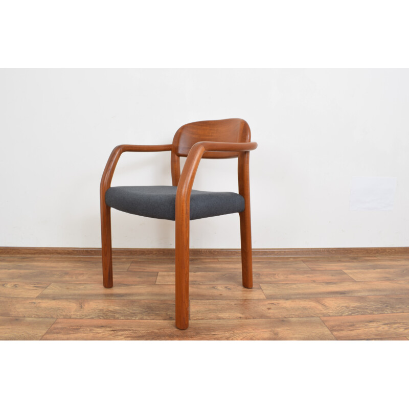 Vintage Teak Side Chair, Danish 1970s