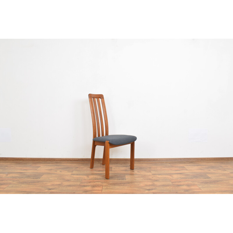 Set of 4 vintage Teak Dining Chairs, Danish 1970s