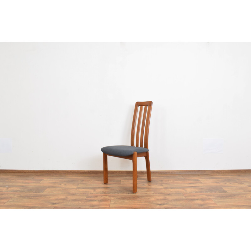 Set of 4 vintage Teak Dining Chairs, Danish 1970s