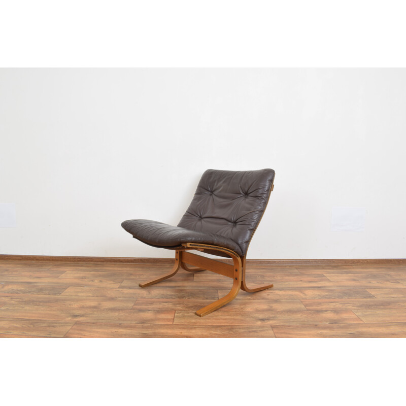 Vintage Lounge Chair by Ingmar Relling for Westnofa, Norwegian 1970s