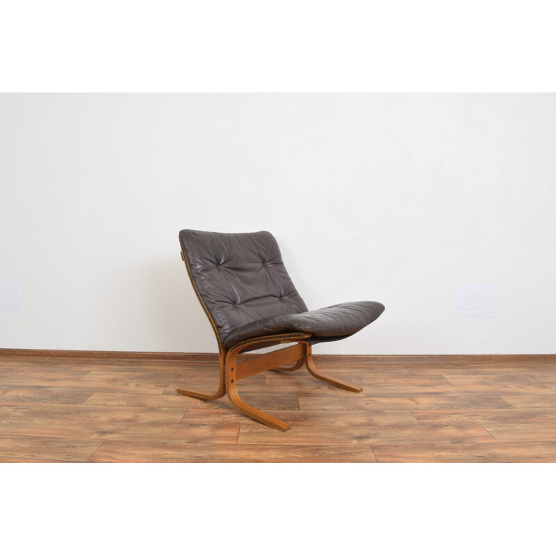 Vintage Lounge Chair by Ingmar Relling for Westnofa, Norwegian 1970s