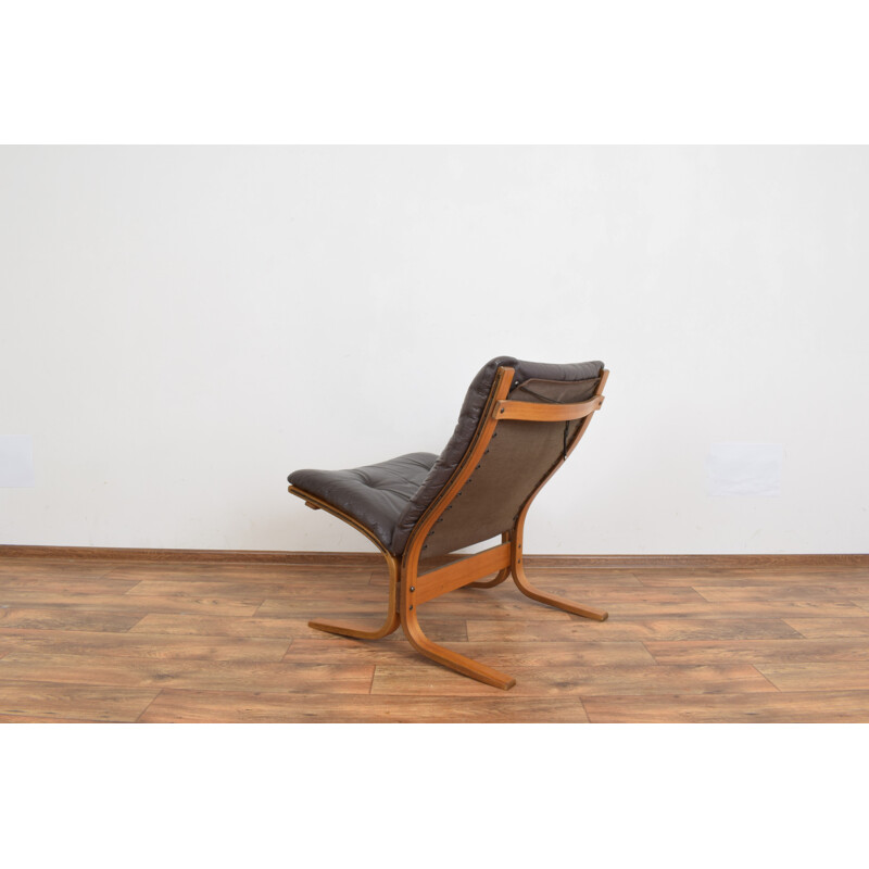Vintage Lounge Chair by Ingmar Relling for Westnofa, Norwegian 1970s