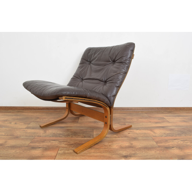 Vintage Lounge Chair by Ingmar Relling for Westnofa, Norwegian 1970s