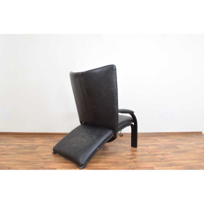 Vintage Spot 698 Leather Armchair by WK Wohnen 1980s