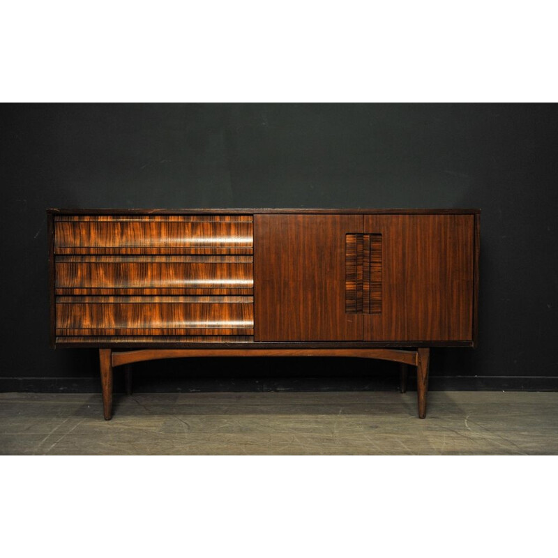 Mid-century sideboard in teak with drawers - 1960s