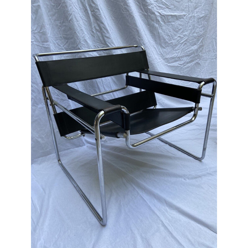 Paire de fauteuils vintage Wassily par Marcel Lajos Breuer 1968