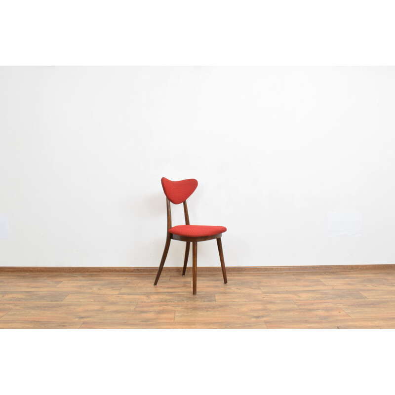 Lot de 4 chaises vintage par Helena et Jerzy Kurmanowicz, Pologne 1950