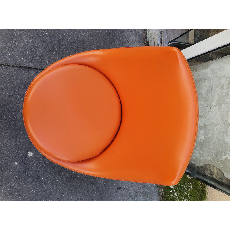 Polaris vintage fauteuil van Pierre Guariche