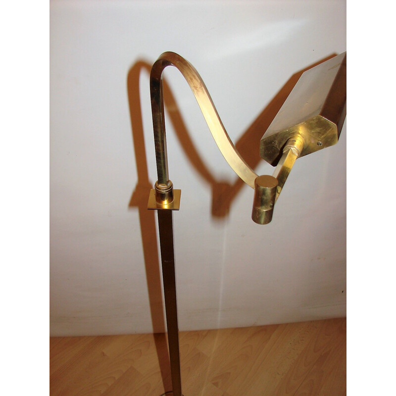 Vintage Banker's Floor Lamp 1960s