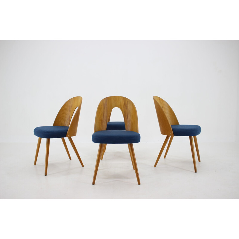Set of 4 vintage Dining Chairs by Antonin Suman, Czechoslovakia 1960s