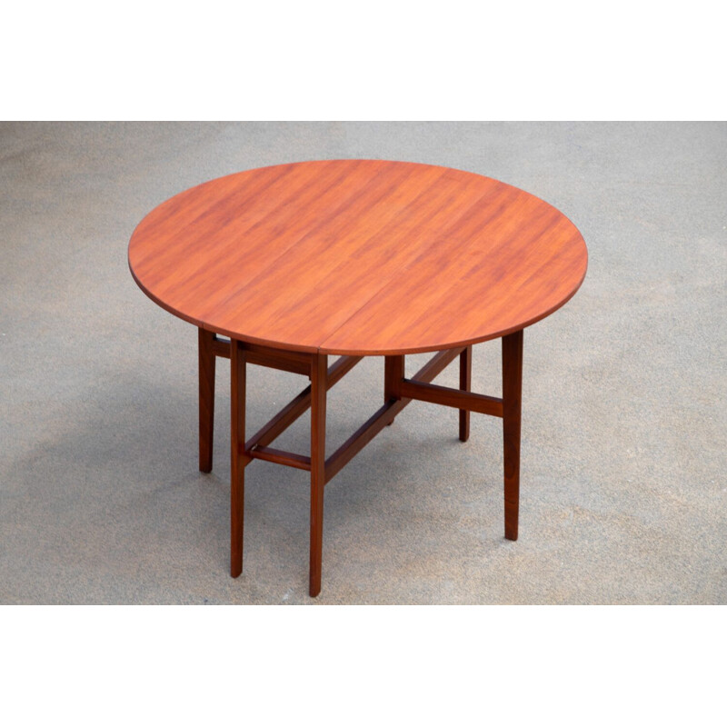 Table vintage en teck, Scandinave 1960