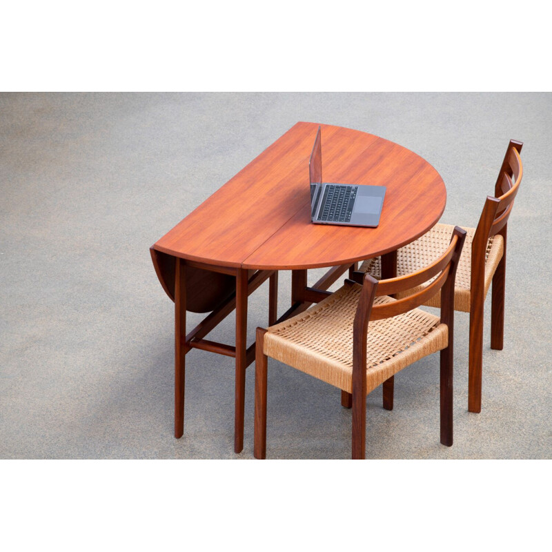 Vintage teak table, Scandinavian 1960s