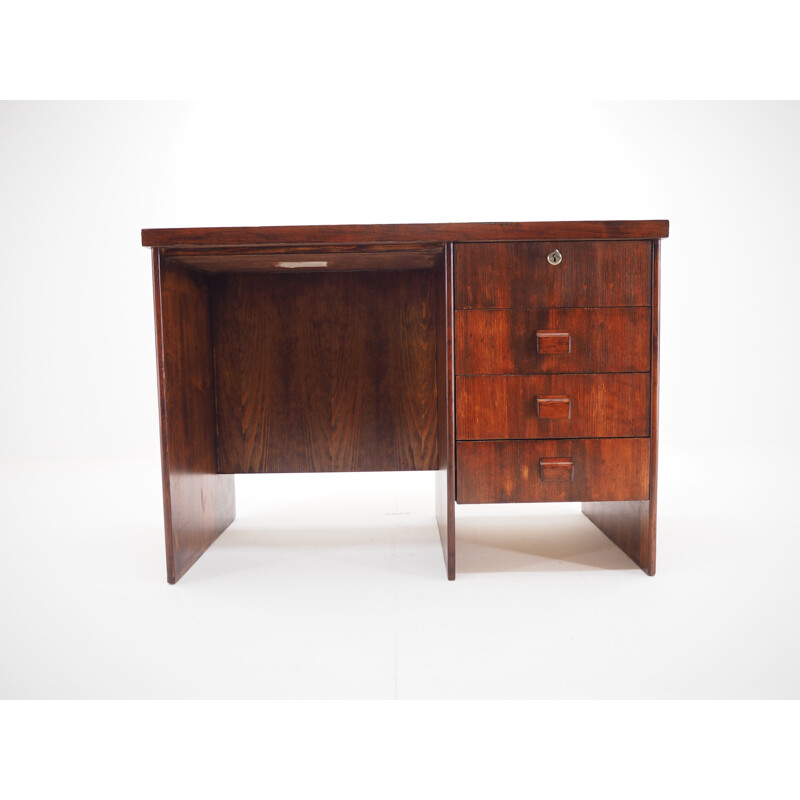 Vintage Working Desk Table, Czechoslovakia 1960s