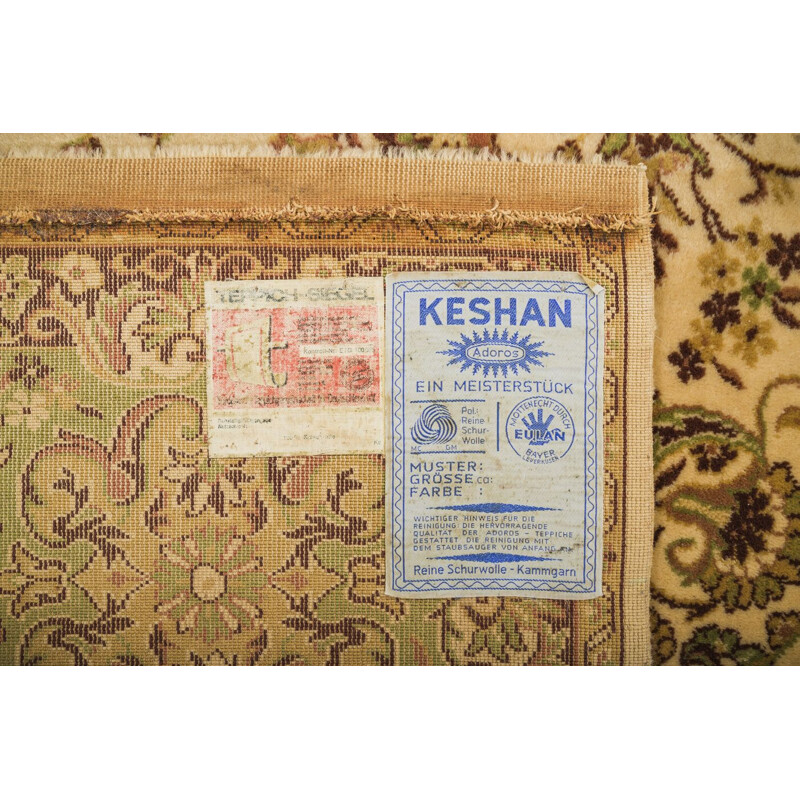 Vintage Keshan for Adoros Carpet 1960s