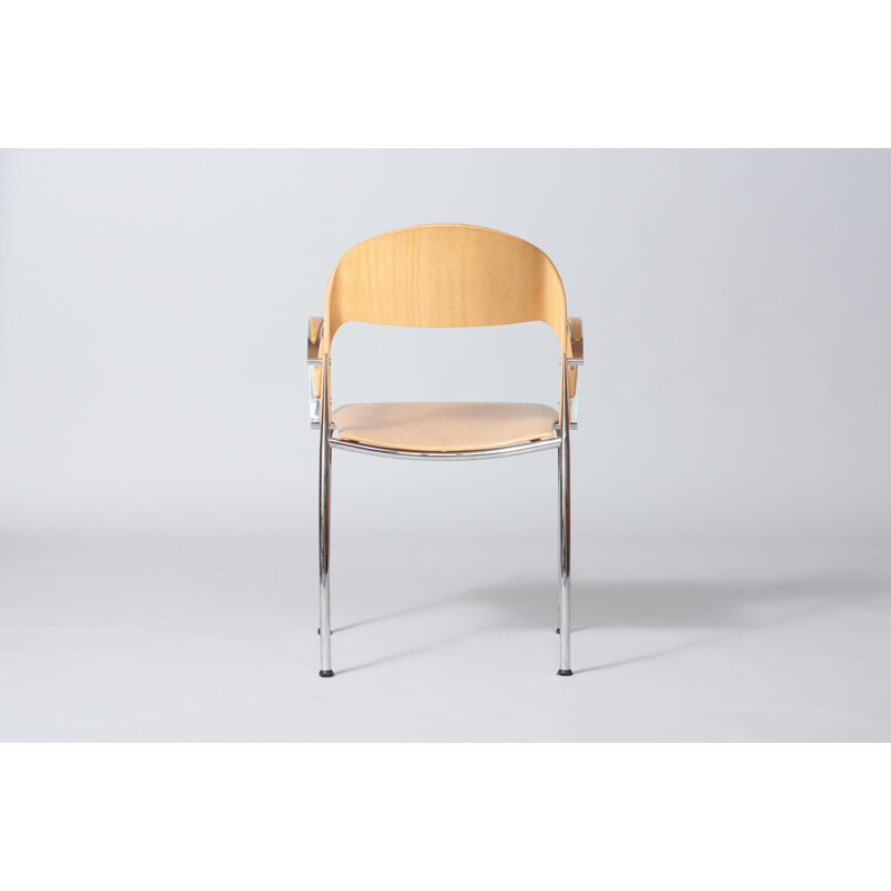 Vintage Krijn Hamelink for CAR Plywood Dining chairs