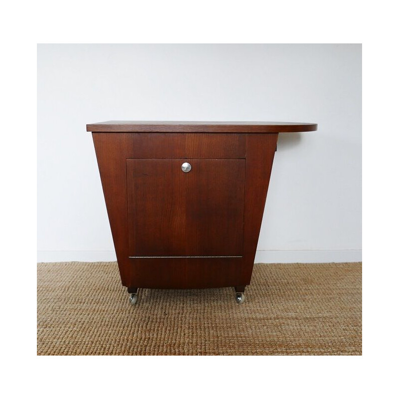 Vintage oak cabinet sideboard