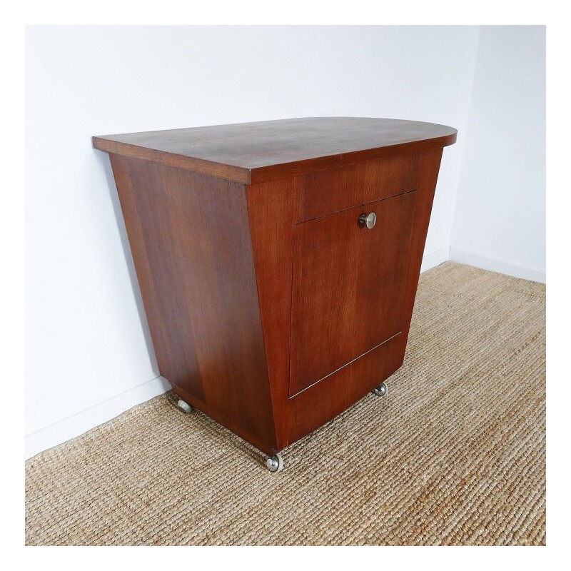 Vintage oak cabinet sideboard