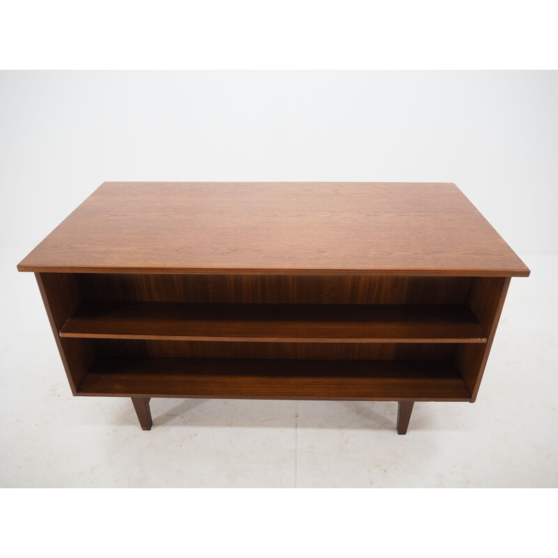 Vintage Teak Free Standing Writing Desk, Denmark 1960s