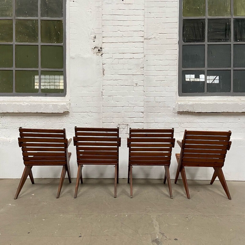 Vintage Folding garden chairs, Czech republic