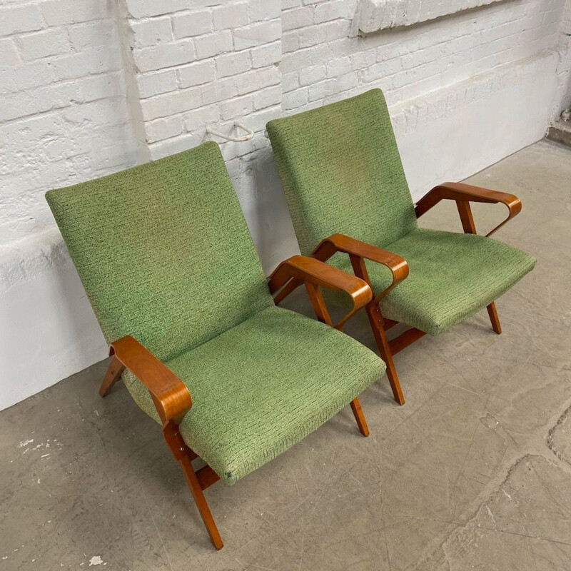 Vintage Armchairs Tatra Pravenec