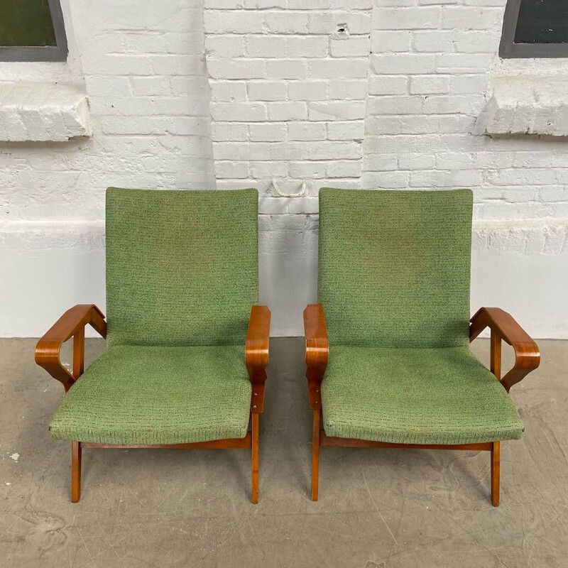 Vintage Armchairs Tatra Pravenec