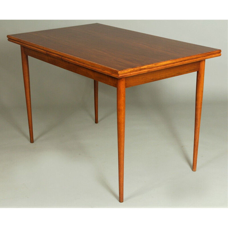 Vintage Extendable Dining Table, Czech 1970s