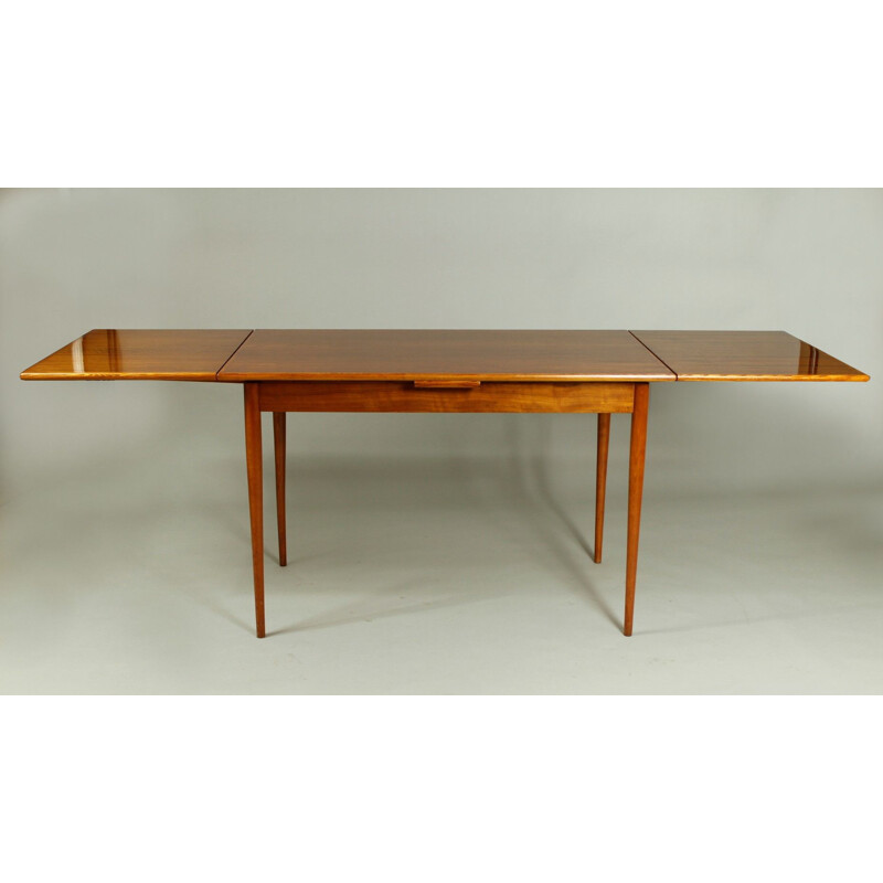 Vintage Extendable Dining Table, Czech 1970s