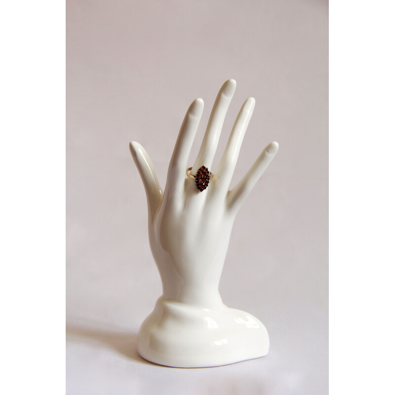 Vintage Mano Ceramic Hand Ring Holder, Italy 1960s