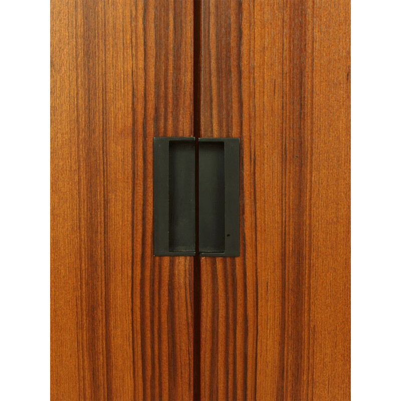 Vintage Teak & Metal Wardrobe Model KU14 by Cees Braakman for UMS Pastoe, Dutch 1950s