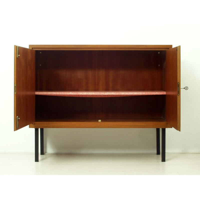 Vintage teak buffet by Wk Möbel, Germany 1960s