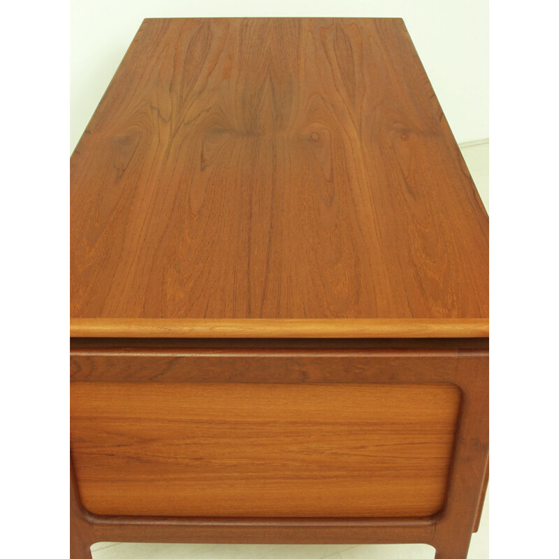 Vintage Teak Desk by G.V. Mobler, Danish 1960s