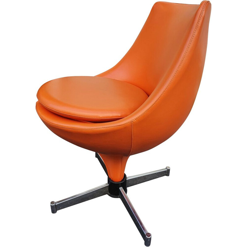 Vintage Polaris armchair by Pierre Guariche