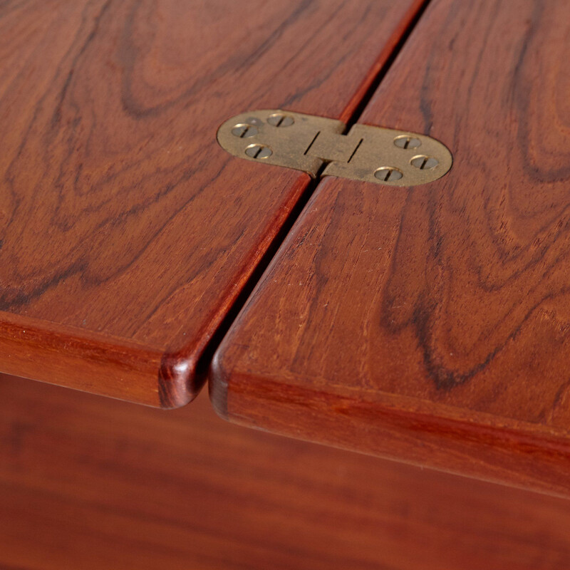 Vintage Teak Trolley by Grete Jalk for Poul Jeppesens Mobelfabrik, Danish 1960s