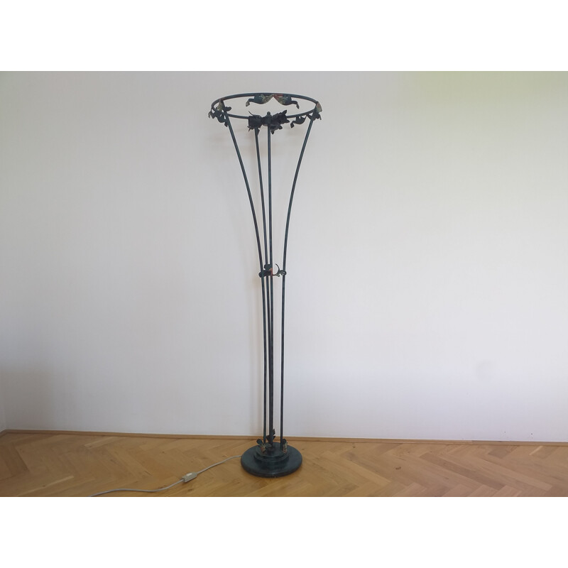 Vintage Floor Lamp in Art Nouveau 1950s