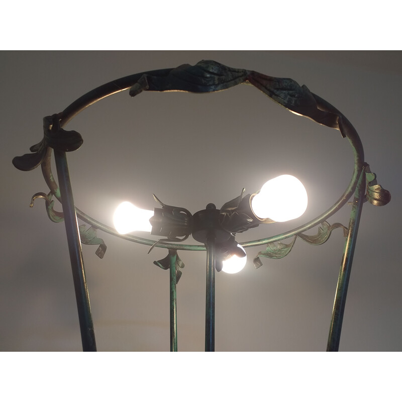 Vintage Floor Lamp in Art Nouveau 1950s