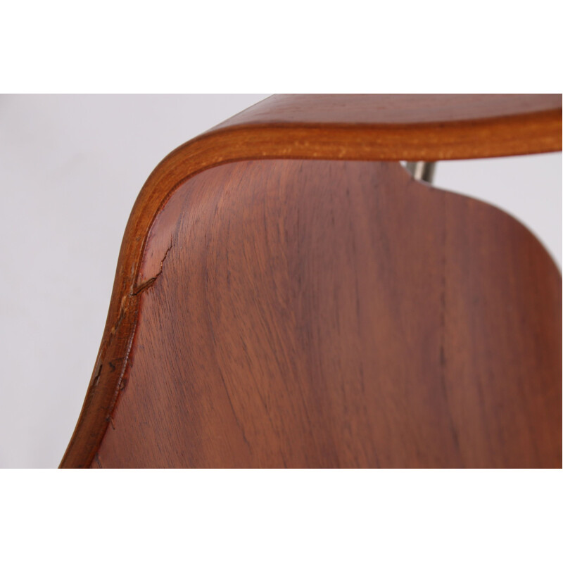 Satz von 4 Vintage-Stühlen Mosquito 3105 von Arne Jacobsen