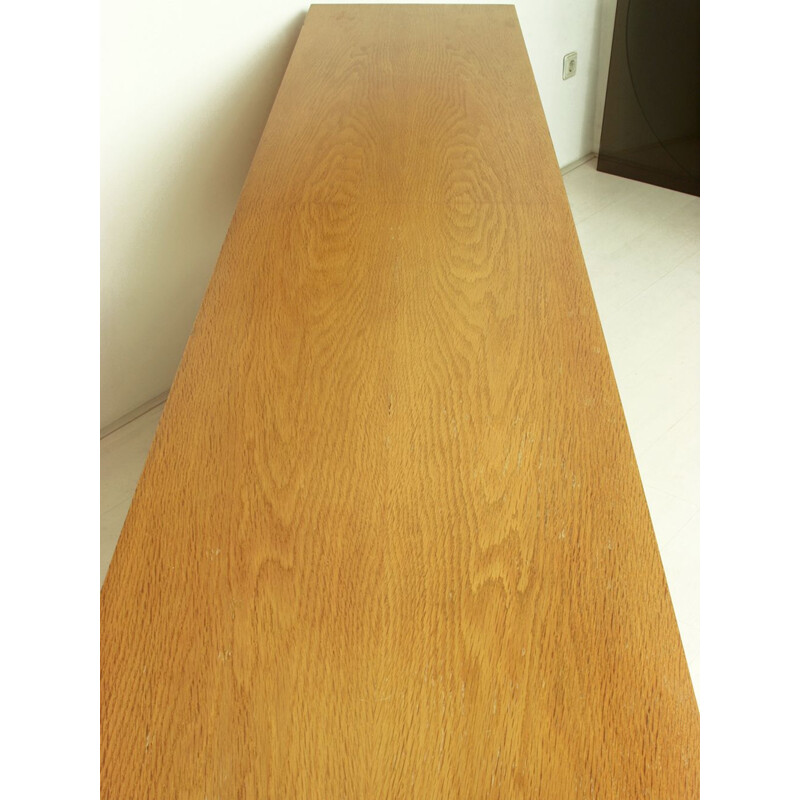 Vintage Oak Wood Sideboard Model Sylt, German
