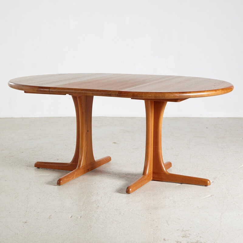 Vintage Teak Dining Table, Denmark 1960s