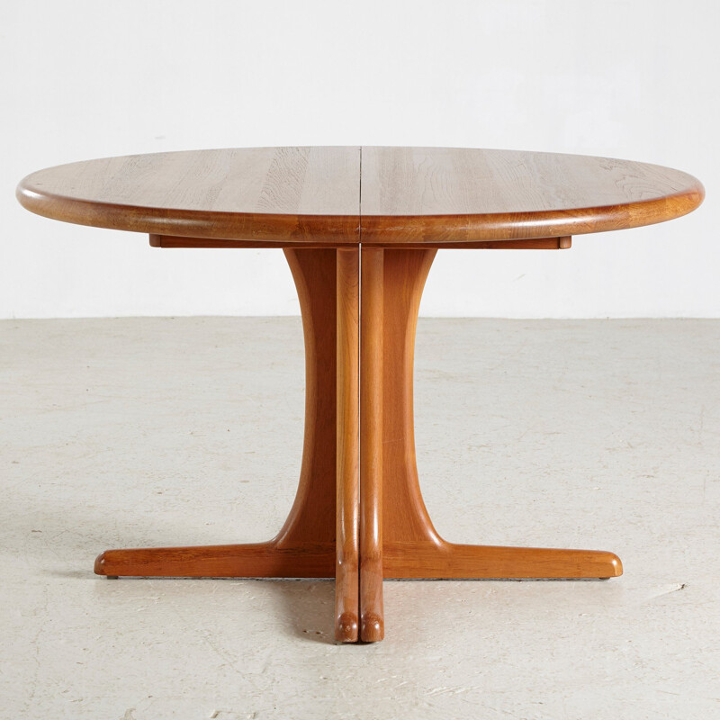 Vintage Teak Dining Table, Denmark 1960s