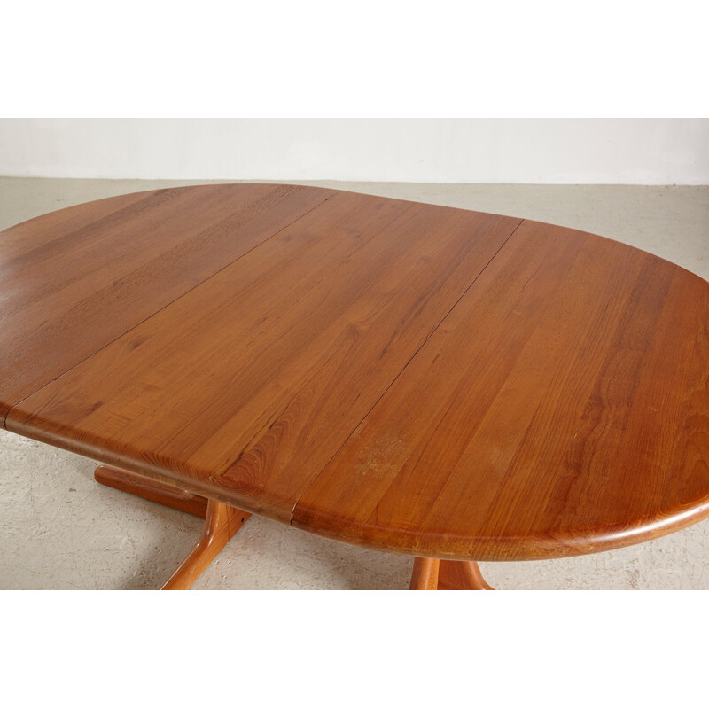 Vintage Teak Dining Table, Denmark 1960s