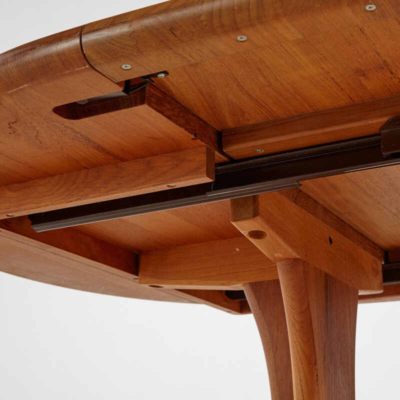 Vintage Teak Dining Table, Denmark 1960s