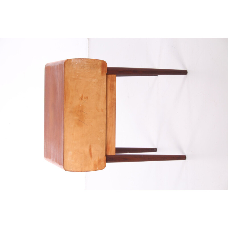 Vintage teak nightstand by Johannes Andersen for CFC Silkeborg, Danish 1960s