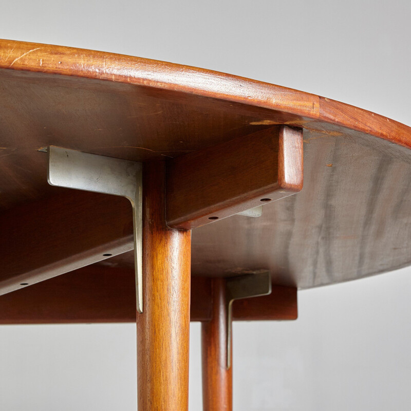 Vintage table by Hans J. Wegner for Johannes Hansen, 1960